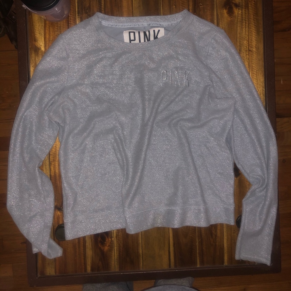 VICTORIA SECRET PINK SWEATER TOP large